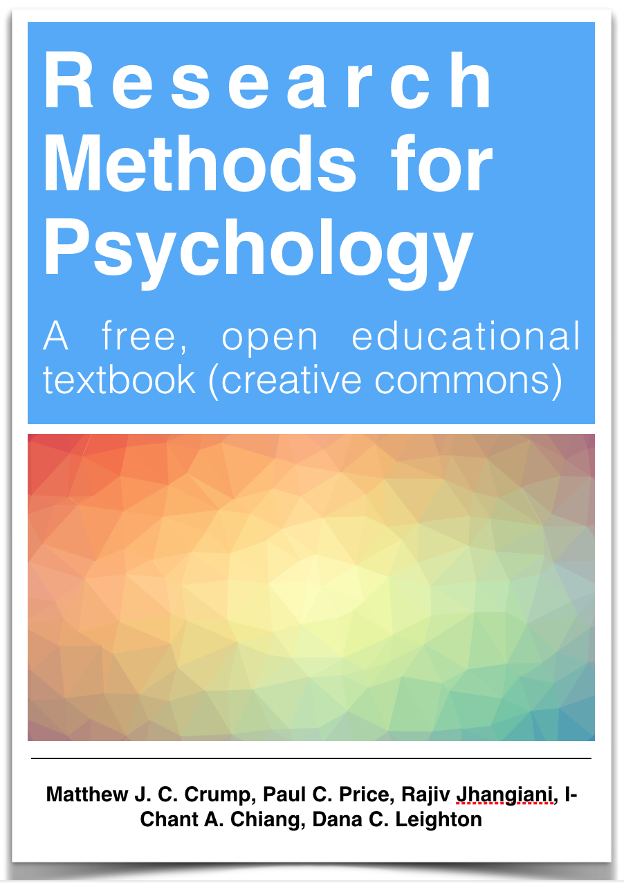 experimental and nonexperimental research methods in psychology